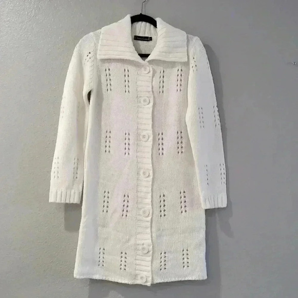 Christin Gerard Cardigan Sweater Front Button Closure - Picture 1 of 10